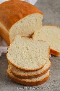Homemade white bread